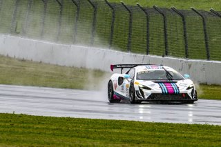 #53 McLaren Artura Trophy Evo of Neil Langberg and Kevin Madsen, RP Motorsports by Forte Racing, McLaren Trophy America, Am, SRO America, Sonoma Raceway, Sonoma, CA, March 2025.
 | Brian Cleary/SRO