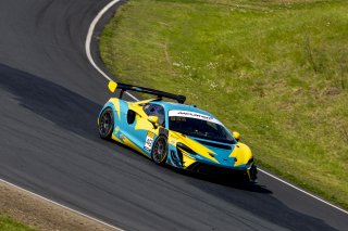 #49 McLaren Artura Trophy Evo of Stephen Sorbaro, OMS, McLaren Trophy America, Am, SRO America, Sonoma Raceway, Sonoma, CA, March 2025.
 | Brian Cleary/SRO
