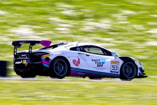 #53 McLaren Artura Trophy Evo of Neil Langberg and Kevin Madsen, RP Motorsports by Forte Racing, McLaren Trophy America, Am, SRO America, Sonoma Raceway, Sonoma, CA, March 2025.
 | Brian Cleary/SRO