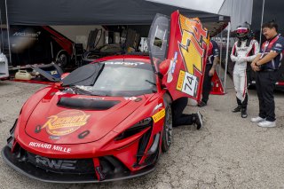 #74 McLaren Artura Trophy Evo of Casey Dennis and James Li, RWE Motorsport, McLaren Trophy America, Pro-Am, SRO America, Circuit fo the Americas, Austin, TX, April 2025.
 | Brian Cleary/SRO