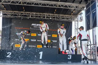 #74 McLaren Artura Trophy Evo of Casey Dennis and James Li, RWE Motorsport, McLaren Trophy America, Pro-Am, SRO America, Circuit fo the Americas, Austin, TX, April 2025.
 | Brian Cleary/SRO