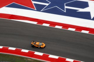 #3 McLaren Artura Trophy Evo of George Lawrence and Spencer Bucknum, Flying Lizards Motorsports, McLaren Trophy America, Pro-Am, SRO America, Circuit of the Americas, Austin, TX, April 2025.
 | Brian Cleary/SRO