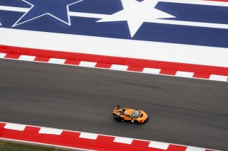 #3 McLaren Artura Trophy Evo of George Lawrence and Spencer Bucknum, Flying Lizards Motorsports, McLaren Trophy America, Pro-Am, SRO America, Circuit of the Americas, Austin, TX, April 2025.
 | Brian Cleary/SRO