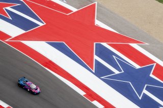 #18 McLaren Artura Trophy Evo of Brandon Kreutz and Canaan O'Connell, Flying Lizards Motorsports, McLaren Trophy America, SRO America, Circuit of the Americas, Austin, TX, April 2025.
 | Brian Cleary/SRO
