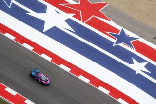 #18 McLaren Artura Trophy Evo of Brandon Kreutz and Canaan O'Connell, Flying Lizards Motorsports, McLaren Trophy America, SRO America, Circuit of the Americas, Austin, TX, April 2025.
 | Brian Cleary/SRO