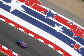 #18 McLaren Artura Trophy Evo of Brandon Kreutz and Canaan O'Connell, Flying Lizards Motorsports, McLaren Trophy America, SRO America, Circuit of the Americas, Austin, TX, April 2025.
 | Brian Cleary/SRO