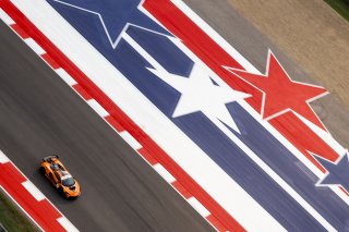 #21 McLaren Artura Trophy Evo of Colin Harrison, TechSport, McLaren Trophy America, Am, SRO America, Circuit of the Americas, Austin, TX, April 2025.
 | Brian Cleary/SRO
