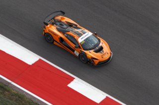 #21 McLaren Artura Trophy Evo of Colin Harrison, TechSport, McLaren Trophy America, Am, SRO America, Circuit of the Americas, Austin, TX, April 2025.
 | Brian Cleary/SRO