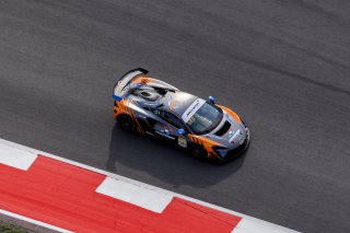 #56 McLaren Artura Trophy Evo of Robby Stockard and Bob Stockard, Hooper Street Racing, McLaren Trophy America, Am, SRO America, Circuit of the Americas, Austin, TX, April 2025.
 | Brian Cleary/SRO
