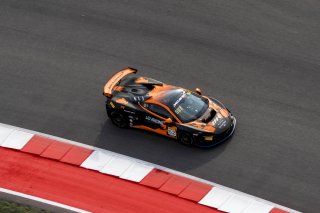 #52 McLaren Artura Trophy Evo of Jason Guzman and Chris Leichtweis, AeroB Motorsports powered by Skip Barber Racing, McLaren Trophy America, SRO America, Circuit of the Americas, Austin, TX, April 2025.
 | Brian Cleary/SRO