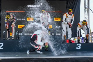 #74 McLaren Artura Trophy Evo of Casey Dennis and James Li, RWE Motorsport, McLaren Trophy America, Pro-Am, SRO America, Circuit fo the Americas, Austin, TX, April 2025.
 | Brian Cleary/SRO