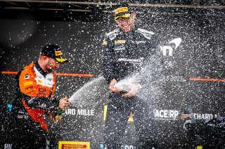 #43 McLaren Artura Trophy Evo of Alexandra Hainer and Jesse Lazare, Motorsports in Action, McLaren Trophy America, Pro-Am, SRO America, Circuit fo the Americas, Austin, TX, April 2025.
 | Brian Cleary/SRO