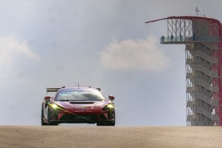 #74 McLaren Artura Trophy Evo of Casey Dennis and James Li, RWE Motorsport, McLaren Trophy America, Pro-Am, SRO America, Circuit fo the Americas, Austin, TX, April 2025.
 | Brian Cleary/SRO