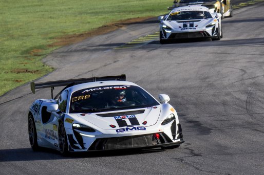 #4 McLaren Artura Trophy Evo of K.C. King and John Capestro-Dubets, GMG Racing, McLaren Trophy America, SRO America, VIRginia International Raceway, alton, VA, July 2025.
 | Brian Cleary/SRO