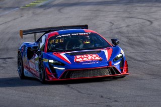 #17 McLaren Artura Trophy Evo of Tom Kopczynski and Eric Filgueiras, Riley Motorsports, McLaren Trophy America, Pro-Am, SRO America, VIRginia International Raceway, alton, VA, July 2025.
 | Brian Cleary/SRO