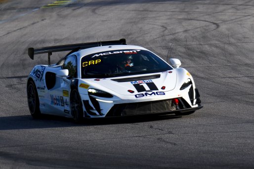#4 McLaren Artura Trophy Evo of K.C. King and John Capestro-Dubets, GMG Racing, McLaren Trophy America, SRO America, VIRginia International Raceway, alton, VA, July 2025.
 | Brian Cleary/SRO