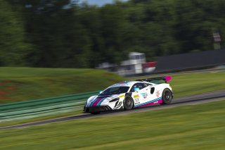 #53 McLaren Artura Trophy Evo of Neil Langberg and Kevin Madsen, RP Motorsports by Forte Racing, McLaren Trophy America, Am, SRO America, VIRginia International Raceway, alton, VA, July 2025.
 | Brian Cleary/SRO