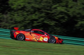 #74 McLaren Artura Trophy Evo of Casey Dennis and James Li, RWE Motorsport, McLaren Trophy America, Pro-Am, SRO America, VIRginia International Raceway, alton, VA, July 2025.
 | Brian Cleary/SRO