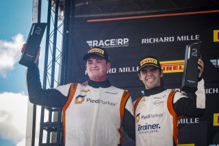 #919 McLaren Artura Trophy Evo of Cooper Broll and Tommy Pintos, Skip Barber Racing, McLaren Trophy America, Pro, SRO America, VIRginia International Raceway, alton, VA, July 2025.
 | Brian Cleary/SRO