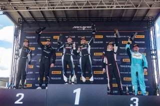 #10 McLaren Artura Trophy Evo of John Dempsey and Andrew Davis, RWE Motorsport, McLaren Trophy America, Pro-Am, SRO America, VIRginia International Raceway, alton, VA, July 2025.
 | Brian Cleary/SRO