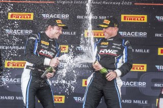 #10 McLaren Artura Trophy Evo of John Dempsey and Andrew Davis, RWE Motorsport, McLaren Trophy America, Pro-Am, SRO America, VIRginia International Raceway, alton, VA, July 2025.
 | Brian Cleary/SRO