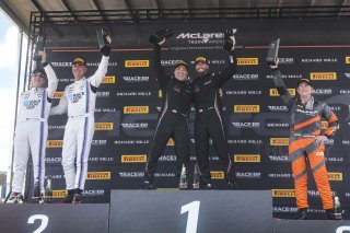 #5 McLaren Artura Trophy Evo of Deniz Teoman and Jeff Cook, Dark Horse Racing, McLaren Trophy America, SRO America, VIRginia International Raceway, alton, VA, July 2025.
 | Brian Cleary/SRO