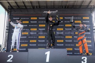 #5 McLaren Artura Trophy Evo of Deniz Teoman and Jeff Cook, Dark Horse Racing, McLaren Trophy America, SRO America, VIRginia International Raceway, alton, VA, July 2025.
 | Brian Cleary/SRO