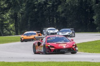 #74 McLaren Artura Trophy Evo of Casey Dennis and James Li, RWE Motorsport, McLaren Trophy America, Pro-Am, SRO America, VIRginia International Raceway, alton, VA, July 2025.
 | Brian Cleary/SRO