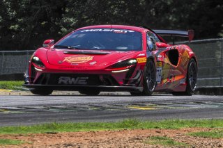 #74 McLaren Artura Trophy Evo of Casey Dennis and James Li, RWE Motorsport, McLaren Trophy America, Pro-Am, SRO America, VIRginia International Raceway, alton, VA, July 2025.
 | Brian Cleary/SRO