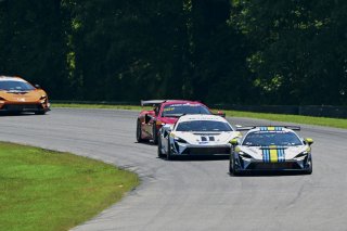 #919 McLaren Artura Trophy Evo of Cooper Broll and Tommy Pintos, Skip Barber Racing, McLaren Trophy America, Pro, SRO America, VIRginia International Raceway, alton, VA, July 2025.
 | Rick Houghton/SRO