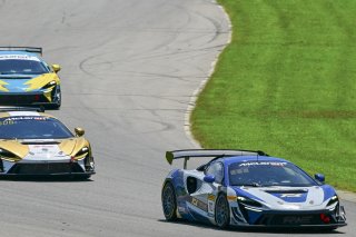 #10 McLaren Artura Trophy Evo of John Dempsey and Andrew Davis, RWE Motorsport, McLaren Trophy America, Pro-Am, SRO America, VIRginia International Raceway, alton, VA, July 2025.
 | Rick Houghton/SRO