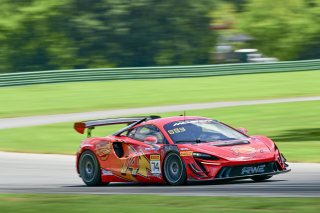 #74 McLaren Artura Trophy Evo of Casey Dennis and James Li, RWE Motorsport, McLaren Trophy America, Pro-Am, SRO America, VIRginia International Raceway, alton, VA, July 2025.
 | Rick Houghton/SRO