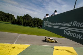 #43 McLaren Artura Trophy Evo of Alexandra Hainer and Jesse Lazare, Motorsports in Action, McLaren Trophy America, Pro-Am, SRO America, VIRginia International Raceway, alton, VA, July 2025.
 | Brian Cleary/SRO