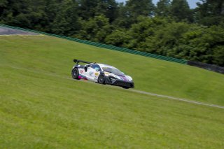 #53 McLaren Artura Trophy Evo of Neil Langberg and Kevin Madsen, RP Motorsports by Forte Racing, McLaren Trophy America, Am, SRO America, VIRginia International Raceway, alton, VA, July 2025.
 | Brian Cleary/SRO