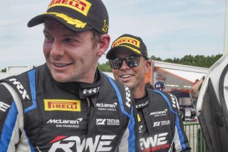 #10 McLaren Artura Trophy Evo of John Dempsey and Andrew Davis, RWE Motorsport, McLaren Trophy America, Pro-Am, SRO America, VIRginia International Raceway, alton, VA, July 2025.
 | Brian Cleary/SRO