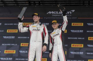 #74 McLaren Artura Trophy Evo of Casey Dennis and James Li, RWE Motorsport, McLaren Trophy America, Pro-Am, SRO America, VIRginia International Raceway, alton, VA, July 2025.
 | Brian Cleary/SRO