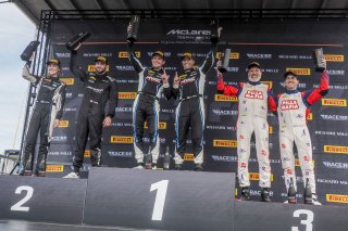 #10 McLaren Artura Trophy Evo of John Dempsey and Andrew Davis, RWE Motorsport, McLaren Trophy America, Pro-Am, SRO America, VIRginia International Raceway, alton, VA, July 2025.
 | Brian Cleary/SRO