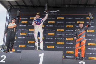 #14 McLaren Artura Trophy Evo of James Sofronas, GMG Racing, McLaren Trophy America, Am, SRO America, VIRginia International Raceway, alton, VA, July 2025.
 | Brian Cleary/SRO