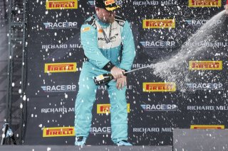 #18 McLaren Artura Trophy Evo of Brandon Kreutz and Canaan O'Connell, Flying Lizards Motorsports, McLaren Trophy America, SRO America, VIRginia International Raceway, alton, VA, July 2025.
 | Brian Cleary/SRO