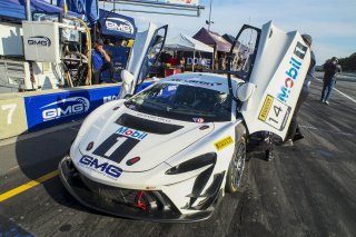 #14 McLaren Artura Trophy Evo of James Sofronas, GMG Racing, McLaren Trophy America, Am, SRO America, Road America, Elkhart Lake, WI, August 2025.
 | Brian Cleary/SRO