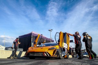 #21 McLaren Artura Trophy Evo of Colin Harrison, TechSport, McLaren Trophy America, Am, SRO America, Road America, Elkhart Lake, WI, August 2025.
 | Brian Cleary/SRO