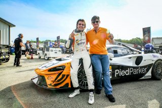 #919 McLaren Artura Trophy Evo of Cooper Broll and Tommy Pintos, Skip Barber Racing, McLaren Trophy America, Pro, SRO America, Road America, Elkhart Lake, WI, August 2025.
 | Brian Cleary/SRO