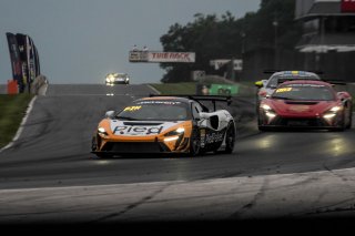 #919 McLaren Artura Trophy Evo of Cooper Broll and Tommy Pintos, Skip Barber Racing, McLaren Trophy America, Pro, SRO America, Road America, Elkhart Lake, WI, August 2025.
 | Brian Cleary/SRO
