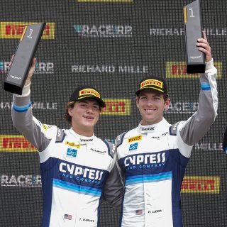 #24 McLaren Artura Trophy Evo of Tanner Harvey and Patrick Liddy, Forte Racing, McLaren Trophy America, SRO America, Road America, Elkhart Lake, WI, August 2025.
 | Brian Cleary/SRO