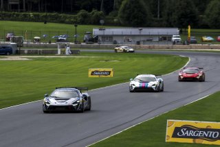 #10 McLaren Artura Trophy Evo of John Dempsey and Andrew Davis, RWE Motorsport, McLaren Trophy America, Pro-Am, SRO America, Road America, Elkhart Lake, WI, August 2025.
 | Brian Cleary/SRO