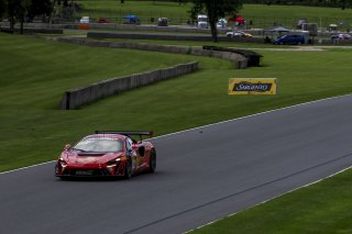 #74 McLaren Artura Trophy Evo of Casey Dennis and James Li, RWE Motorsport, McLaren Trophy America, Pro-Am, SRO America, Road America, Elkhart Lake, WI, August 2025.
 | Brian Cleary/SRO