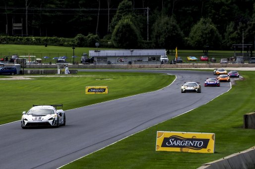 #14 McLaren Artura Trophy Evo of James Sofronas, GMG Racing, McLaren Trophy America, Am, SRO America, Road America, Elkhart Lake, WI, August 2025.
 | Brian Cleary/SRO