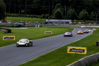 #43 McLaren Artura Trophy Evo of Alexandra Hainer and Jesse Lazare, Motorsports in Action, McLaren Trophy America, Pro-Am, SRO America, Road America, Elkhart Lake, WI, August 2025.
 | Brian Cleary/SRO