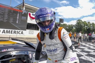 #919 McLaren Artura Trophy Evo of Cooper Broll and Tommy Pintos, Skip Barber Racing, McLaren Trophy America, Pro, SRO America, Road America, Elkhart Lake, WI, August 2025.
 | Brian Cleary/SRO