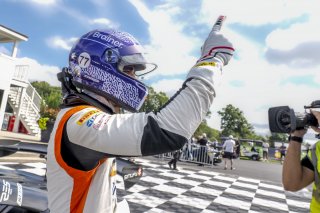 #919 McLaren Artura Trophy Evo of Cooper Broll and Tommy Pintos, Skip Barber Racing, McLaren Trophy America, Pro, SRO America, Road America, Elkhart Lake, WI, August 2025.
 | Brian Cleary/SRO